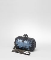 Bottega Veneta® Krim Intreccio Metal Stripes Ayers Knot Bottega Veneta® Krim Intreccio Metal Stripes Ayers Knot