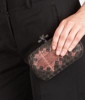 Bottega Veneta® Appia Intreccio Metal Stripes Ayers Knot Bottega Veneta® Appia Intreccio Metal Stripes Ayers Knot