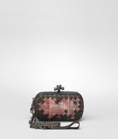 Bottega Veneta® Appia Intreccio Metal Stripes Ayers Knot Bottega Veneta® Appia Intreccio Metal Stripes Ayers Knot