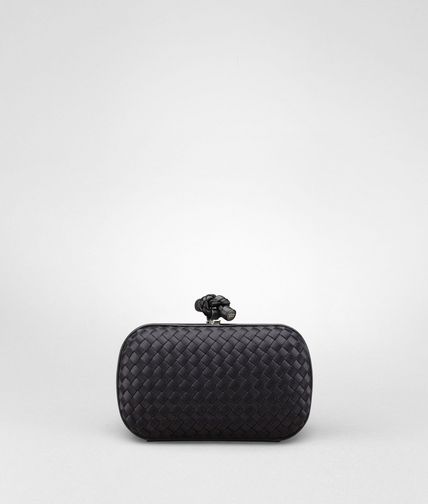 BOTTEGA VENETA - Nero Satin Knot