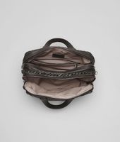 Bottega Veneta® Espresso Ebano Waxed Leather Soft Caiman Informale Bag Bottega Veneta® Espresso Ebano Waxed Leather Soft Caiman Informale Bag