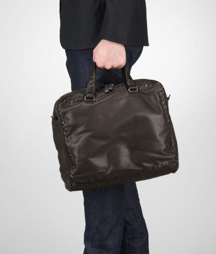 BOTTEGA VENETA - Waxed Leather Soft Caiman Informale Bag