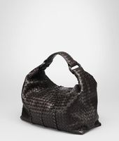 Bottega Veneta® Moro Light Calf Intrecciato Rings Sloane Bag Bottega Veneta® Moro Light Calf Intrecciato Rings Sloane Bag
