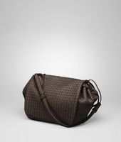 Bottega Veneta® Ebano Intrecciato Nappa Cross Body Bag
Bottega Veneta® Ebano Intrecciato Nappa Cross Body Bag