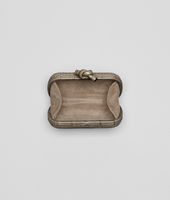 Bottega Veneta® Stone Soft Crocodile Fumé Knot
Bottega Veneta® Stone Soft Crocodile Fumé Knot