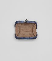 Bottega Veneta® Knot Cadet Cocco Glacé Black Silver Bottega Veneta® Knot Cadet Cocco Glacé Black Silver