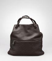 Bottega Veneta® Ebano Intrecciato Nappa Julie Bag Bottega Veneta® Ebano Intrecciato Nappa Julie Bag
