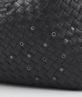 Bottega Veneta® Nero Intrecciato Nappa Eyelets Veneta Bottega Veneta® Nero Intrecciato Nappa Eyelets Veneta