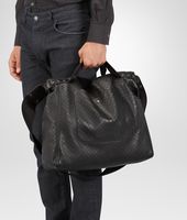 Bottega Veneta® Nero Intrecciomirage Lavé Cross Body Messenger Bottega Veneta® Nero Intrecciomirage Lavé Cross Body Messenger