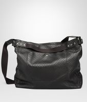 Bottega Veneta® Nero Intrecciomirage Lavé Cross Body Messenger Bottega Veneta® Nero Intrecciomirage Lavé Cross Body Messenger