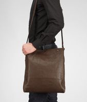 Bottega Veneta® Edoardo Washed Vintage Calf Cross Body Bag Bottega Veneta® Edoardo Washed Vintage Calf Cross Body Bag