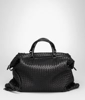 Bottega Veneta® Nero Intrecciato Nappa Circle Convertible Bag Bottega Veneta® Nero Intrecciato Nappa Circle Convertible Bag
