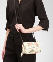 Bottega Veneta® Antique Multireseda Intrecciomirage Papillon Messenger Mini Bag Bottega Veneta® Antique Multireseda Intrecciomirage Papillon Messenger Mini Bag