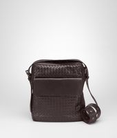 Bottega Veneta® Ebano Intrecciato VN Cross Body Bag Bottega Veneta® Ebano Intrecciato VN Cross Body Bag