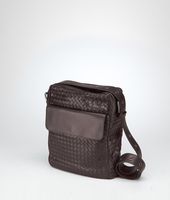 Bottega Veneta® Ebano Intrecciato VN Cross Body Bag Bottega Veneta® Ebano Intrecciato VN Cross Body Bag