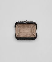 Bottega Veneta® Nero Nappa Intrecciato Fringes and Ayers Knot Bottega Veneta® Nero Nappa Intrecciato Fringes and Ayers Knot