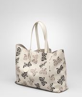 Bottega Veneta® Antique Multinero Intrecciomirage Papillon Tote Bottega Veneta® Antique Multinero Intrecciomirage Papillon Tote