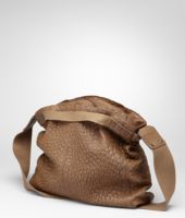 Bottega Veneta® Junior Washed Antique Ostrich Cross Body Bag Bottega Veneta® Junior Washed Antique Ostrich Cross Body Bag