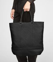 Bottega Veneta® Nero Intrecciato Nappa '73 Bag Bottega Veneta® Nero Intrecciato Nappa '73 Bag