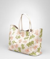 Bottega Veneta® Antique Multireseda Intrecciomirage Papillon Large Tote Bottega Veneta® Antique Multireseda Intrecciomirage Papillon Large Tote