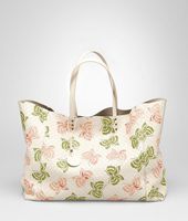 Bottega Veneta® Antique Multireseda Intrecciomirage Papillon Large Tote Bottega Veneta® Antique Multireseda Intrecciomirage Papillon Large Tote