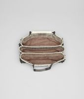Bottega Veneta® Platre Intreccio Metal Stripes Ayers Bag Bottega Veneta® Platre Intreccio Metal Stripes Ayers Bag