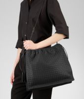 Bottega Veneta® Nero Intrecciato Nappa Bag Bottega Veneta® Nero Intrecciato Nappa Bag