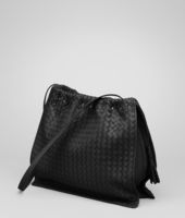 Bottega Veneta® Nero Intrecciato Nappa Bag Bottega Veneta® Nero Intrecciato Nappa Bag