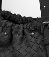 Bottega Veneta® Tasche aus Nappaleder Intrecciato Nero Bottega Veneta® Tasche aus Nappaleder Intrecciato Nero