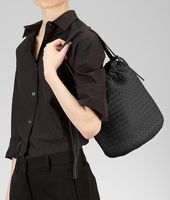 Bottega Veneta® Nero Intrecciato Nappa Bag Bottega Veneta® Nero Intrecciato Nappa Bag