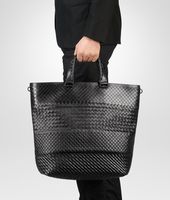 Bottega Veneta® Nero Intreccio Imperatore Tote Bottega Veneta® Nero Intreccio Imperatore Tote