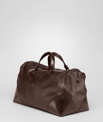 BOTTEGA VENETA - Light Calf Intreccio Scolpito Duffel