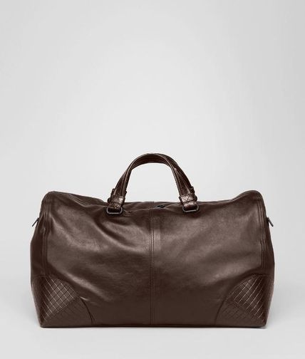 BOTTEGA VENETA - Light Calf Intreccio Scolpito Duffel