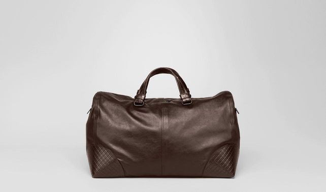 BOTTEGA VENETA - Borsa da Viaggio in Vitello Intreccio Scolpito
