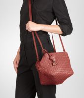 Bottega Veneta® Boucher Intrecciato Nappa Cubo Cross Body Bag Bottega Veneta® Boucher Intrecciato Nappa Cubo Cross Body Bag