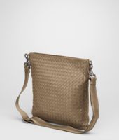 Bottega Veneta® Bronze Intrecciato VN Cross Body Bag Bottega Veneta® Bronze Intrecciato VN Cross Body Bag