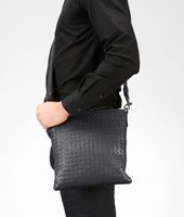 Bottega Veneta® Ardoise Intrecciato VN Cross Body Bag Bottega Veneta® Ardoise Intrecciato VN Cross Body Bag