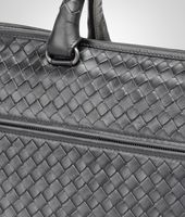Bottega Veneta® Ardoise Intrecciato Light Calf Briefcase Bottega Veneta® Ardoise Intrecciato Light Calf Briefcase