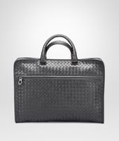 Bottega Veneta® Ardoise Intrecciato Light Calf Briefcase Bottega Veneta® Ardoise Intrecciato Light Calf Briefcase