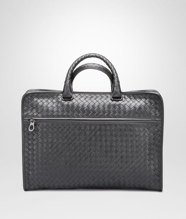 BOTTEGA VENETA BRIEFCASE IN ARDOISE INTRECCIATO CALF Business bag U fp