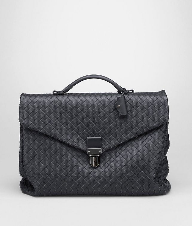 BOTTEGA VENETA Ardoise Intrecciato VN Briefcase Business bag U fp