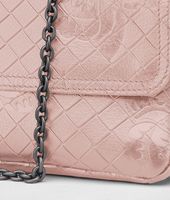 Bottega Veneta® Petale Intrecciomirage Intarsio Messenger Mini Bag Bottega Veneta® Petale Intrecciomirage Intarsio Messenger Mini Bag