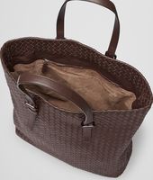 Bottega Veneta® Ebano Intrecciato Nappa Tote Bottega Veneta® Ebano Intrecciato Nappa Tote
