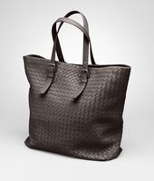 Bottega Veneta® Ebano Intrecciato Nappa Tote Bottega Veneta® Ebano Intrecciato Nappa Tote