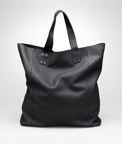 BOTTEGA VENETA - Nero Intrecciomirage Lave Tote