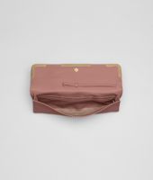 Bottega Veneta® Watteau Waxed Leather Metal Clutch Bottega Veneta® Watteau Waxed Leather Metal Clutch