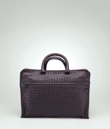 BOTTEGA VENETA - Intrecciato Light Calf Briefcase