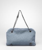 Bottega Veneta® Krim Intrecciato Jersey Duo Bag Bottega Veneta® Krim Intrecciato Jersey Duo Bag
