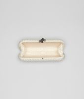 Bottega Veneta® Antique Intrecciato Silk Stretch Knot Bottega Veneta® Antique Intrecciato Silk Stretch Knot
