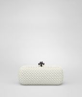 Bottega Veneta® Antique Intrecciato Silk Stretch Knot Bottega Veneta® Antique Intrecciato Silk Stretch Knot
